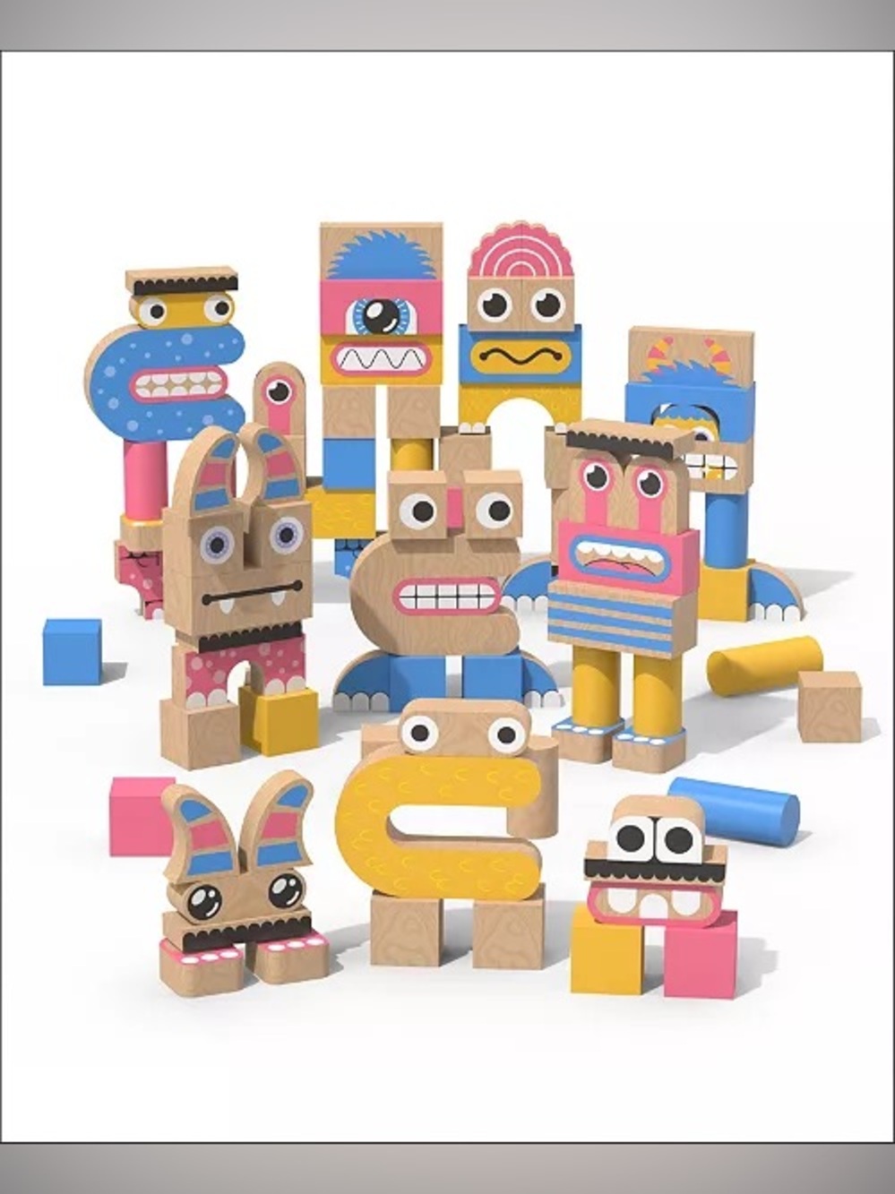 Geoffrey’s Toy Box Building Blocks - Picture 3 of 4